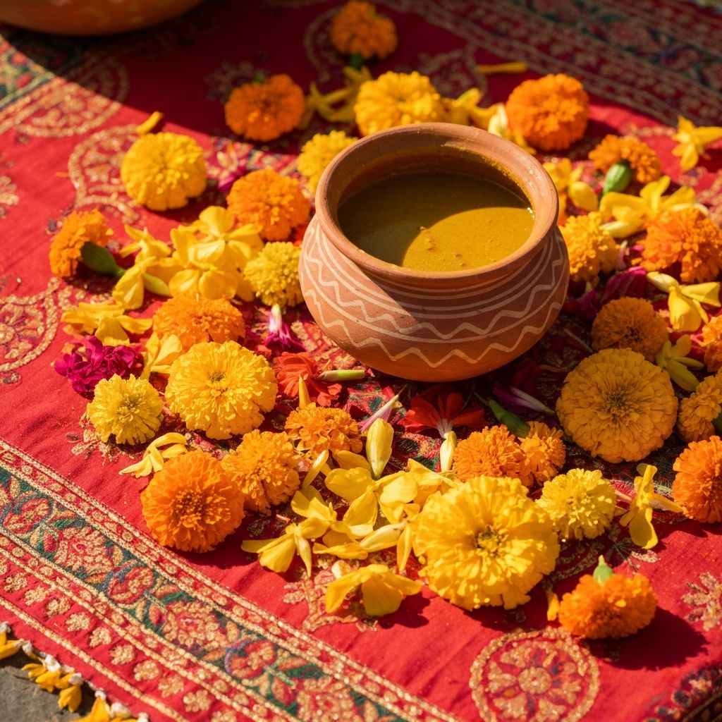 Haldi Ceremony decoration